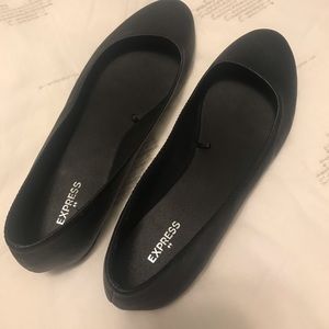 Express Black Flats